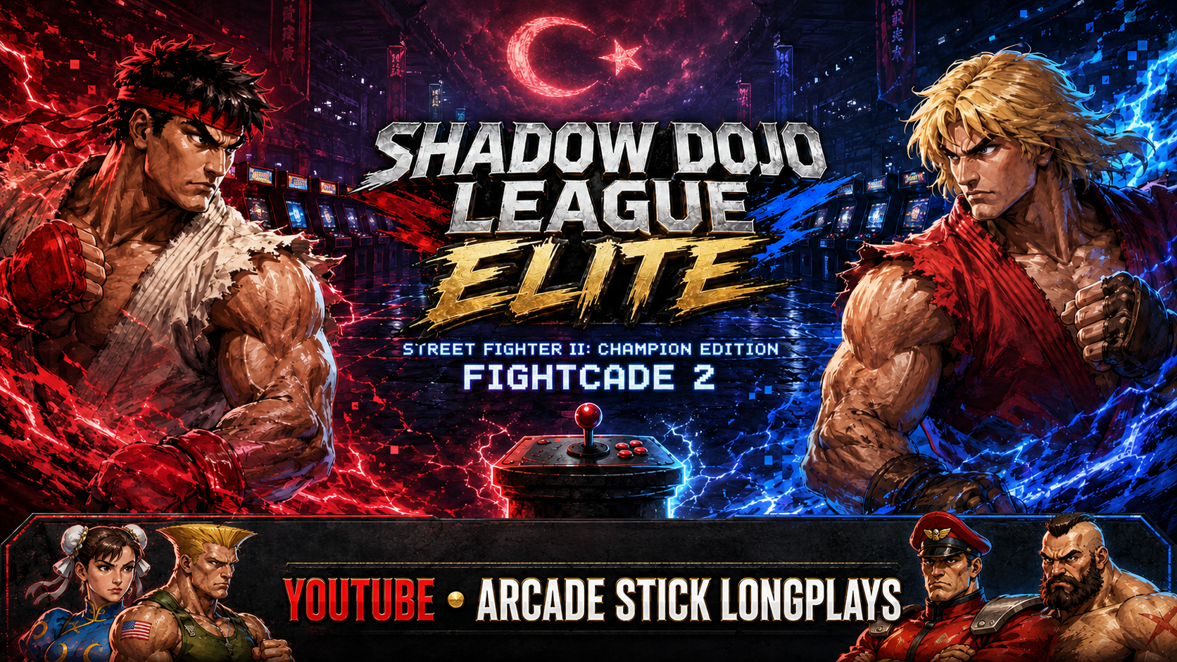 Shadow Dojo League Elite tournament poster